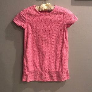 Girls Brooks Brothers eyelet dress